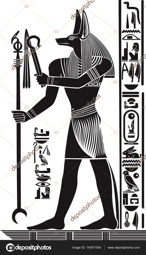 Anubis Hieroglyphics