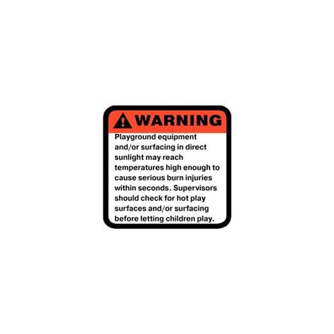 Hot Surface Warning Label Walmart