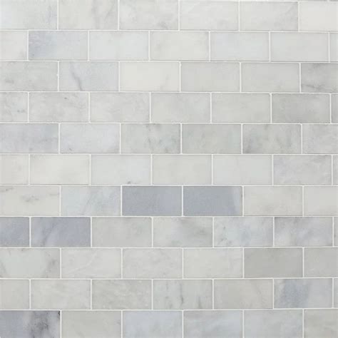 Carrara Chateau Honed Marble Tile Eahut