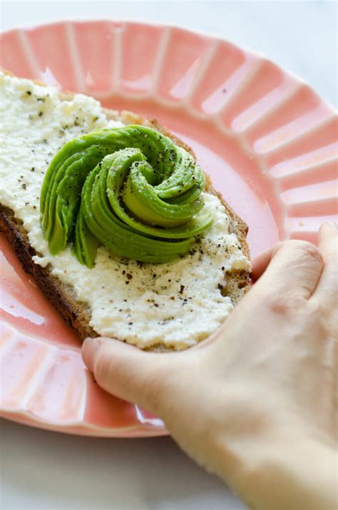 Ricotta Avocado Toast Breakfast Recipe Buttered Side Up