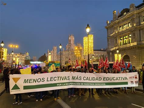 Arrancan tres días de huelga en la enseñanza pública madrileña por la