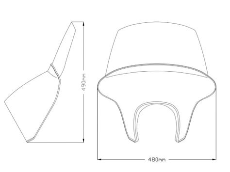 Owiewka Puig Batwing Sml Do Honda Cmx Rebel Touring Puig Pl