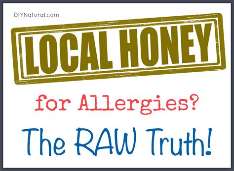 Local Honey for Allergies - The Raw Truth