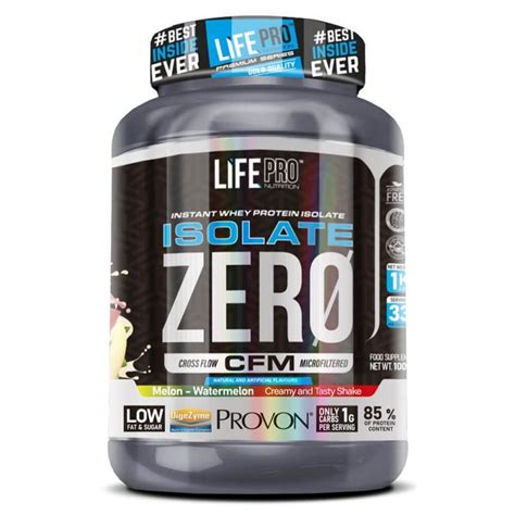 Isolate Zero Cfm Kg Life Pro Nutrici N Deportiva