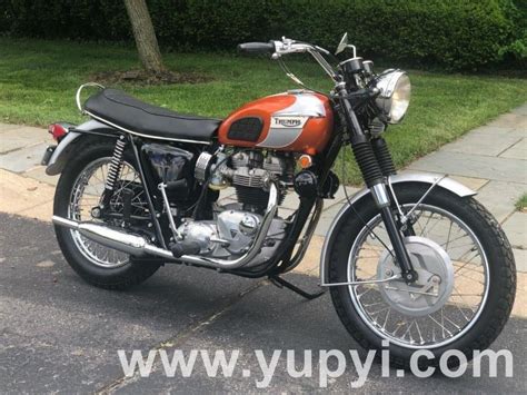 Triumph Bonneville Low Miles T R For Sale In Lubbock Texas Texas