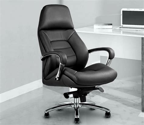 Buy Boss Ergonomic High Back Pu Leather Black Director Revolving Chair