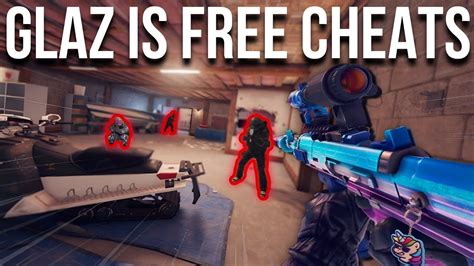 Glaz Is Basically Free Cheats In Rainbow Six Siege Youtube