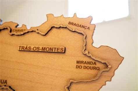 Mapa Em Madeira Rota Norte Rota Norte