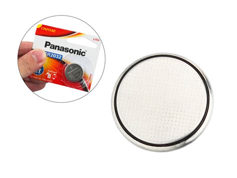 Bateria CR2032 3V Panasonic de Lítio tipo Moeda Usinainfo