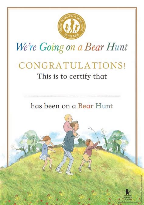 We Re Going On A Bear Hunt Free Printables - FREE PRINTABLE TEMPLATES