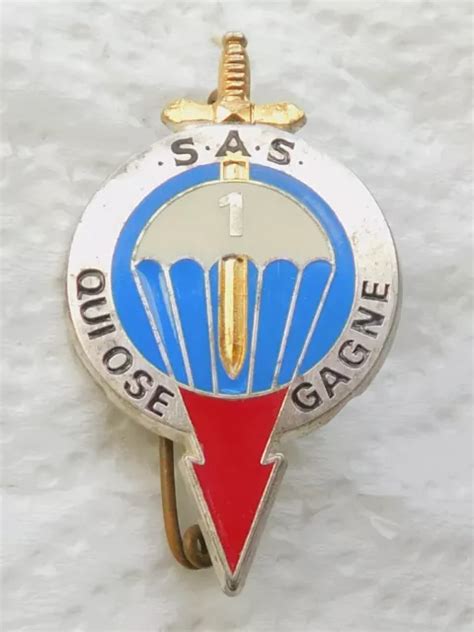 Insigne Er R Giment De Parachutistes D Infanterie De Marine Qui Ose