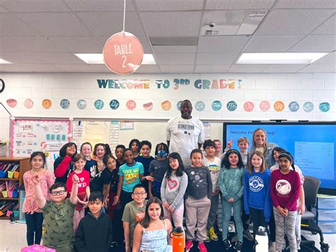 Patrick Ewing On Twitter Enjoyed Visiting Mrs Ks Third Grade Class