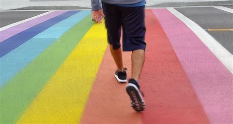 Permanent Rainbow Crosswalks Honoring The Lgbtq Community In Key West