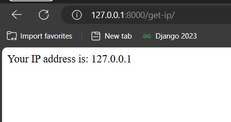 Get User IP Address In Django GeeksforGeeks