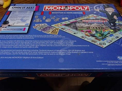 Hasbro Monopoly Oxford Edition Board Game 2001 Complete For Sale Online