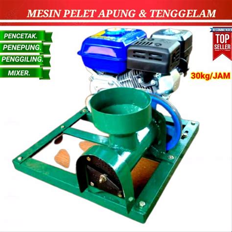 Jual Mesin Pembuat Pelet Apung Tenggelam Cetak Pelet Pencetak