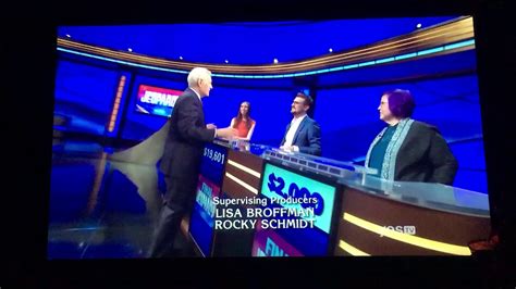 Jeopardy Season 35 2018 Partial Post Credits Johnny Gilbert Signs