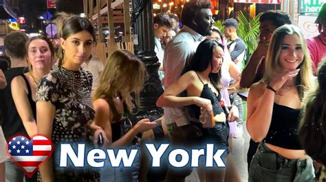 🇺🇸 Manhattan Nightlife Areas Packed Bars And Clubs Summer Update【entire Tour】best Neighborhoods