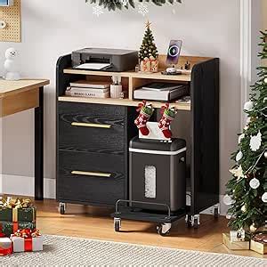 Amazon Yitahome File Cabinet With Charging Station Printer Table