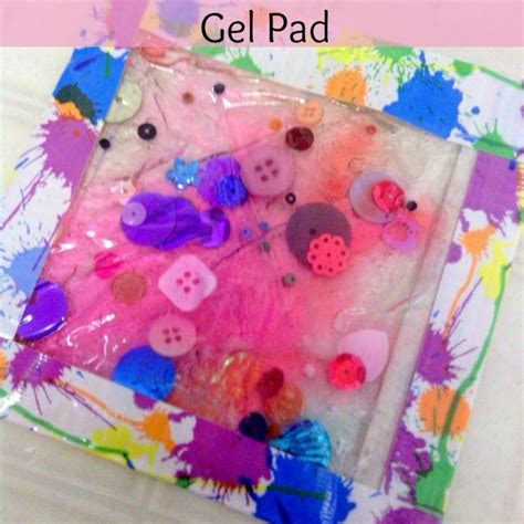 Homemade Sensory Gel Pad Sensory Crafts Special Needs Kids Autism