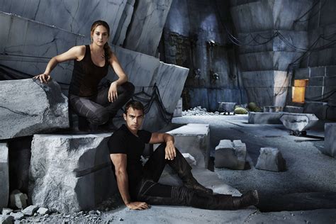 Divergent Four And Tris Poster