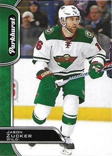 159 Jason Zucker Minnesota Wild 2016 17 Parkhurst Hockey Ebay