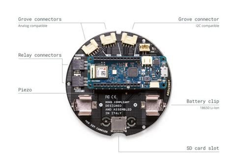 Arduino Mkr Wifi 1010 Carrier Board Electronics