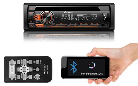 Som Automotivo CD Player Pioneer DEH S4180BT Bluetooth Mixtrax Entrada