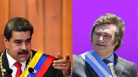 Siguen Los Cruces Iron As Y Cr Ticas Entre Nicol S Maduro Y Javier Milei