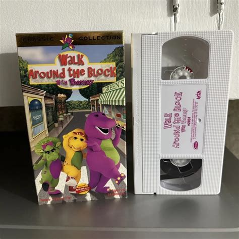 Walk Around The Block With Barney Vhs