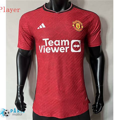 Maillotparis Nouveau Maillot Foot Manchester United Player Domicile