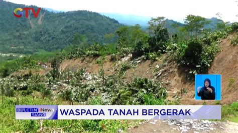 Waspada Fenomena Likuifaksi Di Jateng Sebabkan Jalan Utama Desa Putus