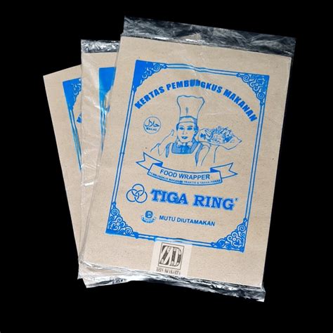 Jual Kertas Nasi Tiga Ring Kemasan Ekonomis 75Lembar Shopee Indonesia