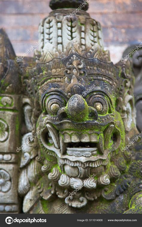 Balinese Hindu Religious Mythical Image Figure Statue Entrance Temple ...