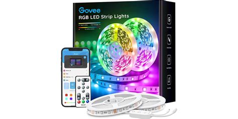 Save On Govee S Feet Of Smart Wi Fi Rgb Led Light Strips Down