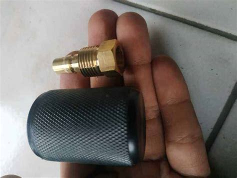 KUPLER MINI JANTAN DRAT DALAM M12 MURAH PLUS TUTUP KOPLER JANTAN MINI