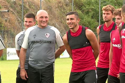 Football reprise de l entraînement pour l AC Ajaccio