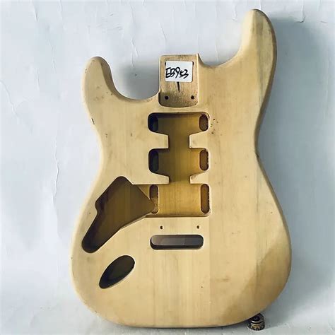 Left Handed Stratocaster Strat Style Guitar Basswood DIY Reverb