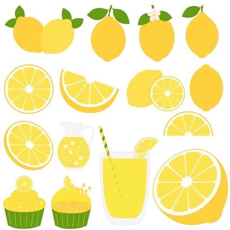 Lemon Svg Bundle Lemon Slice Svg Lemons Svg Lemon Cut File Etsy