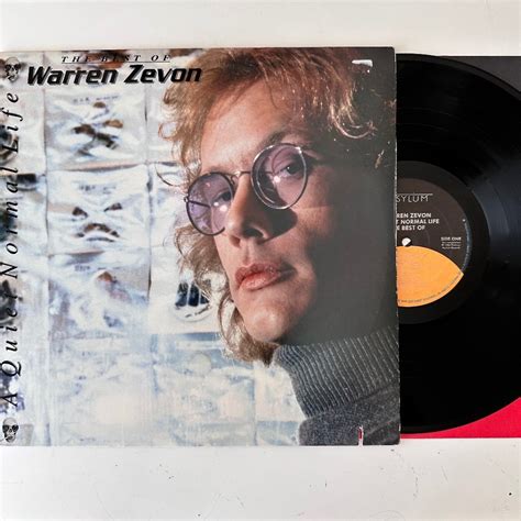 Se Produkter Som Liknar Warren Zevon A Quiet Normal P Tradera