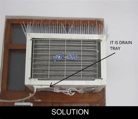 Window Ac Drain Tray For Waist Water Of All Type 075 1 125 150