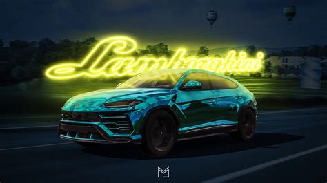 Neon Lambo Wallpapers - Wallpaper Cave