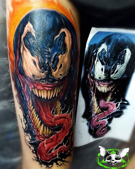 √ Venom Tattoo Design