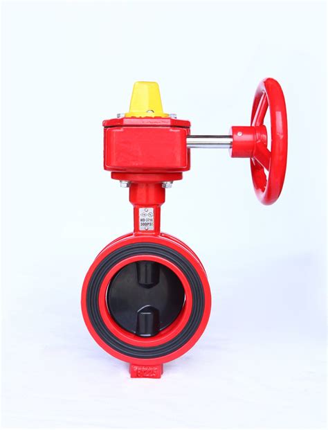 Dn Fm Ul Fire Sprinkler System Psi Wafer Type Signal Butterfly