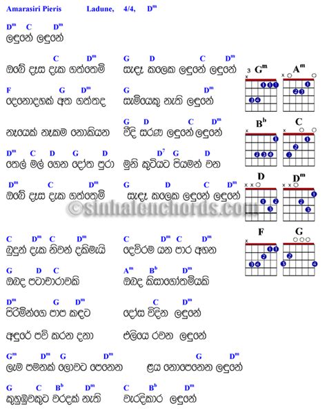 Sinhala Songs Guitar Chords Pdf - Guitar