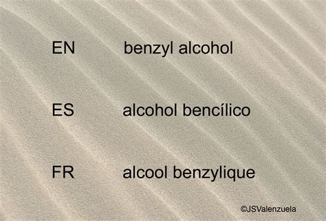 aromatic alcohols translating science