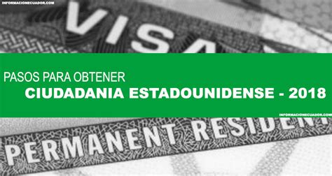 🥇 【 Pasos Para Obtener La Ciudadanía Estadounidense Estados Unidos 】 ️