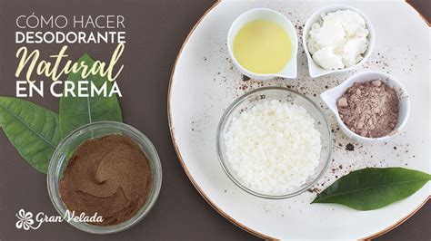 Receta Para Hacer Desodorante Natural Casero En Crema Muy F Cil