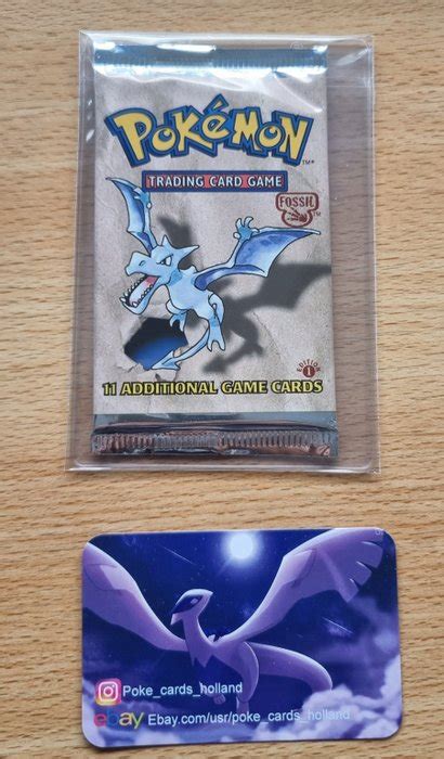 Wizards Of The Coast Booster Pack Pokemon Fossil St Catawiki