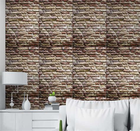 Papel Pared Efecto D Textura Ladrillos Tenvinilo